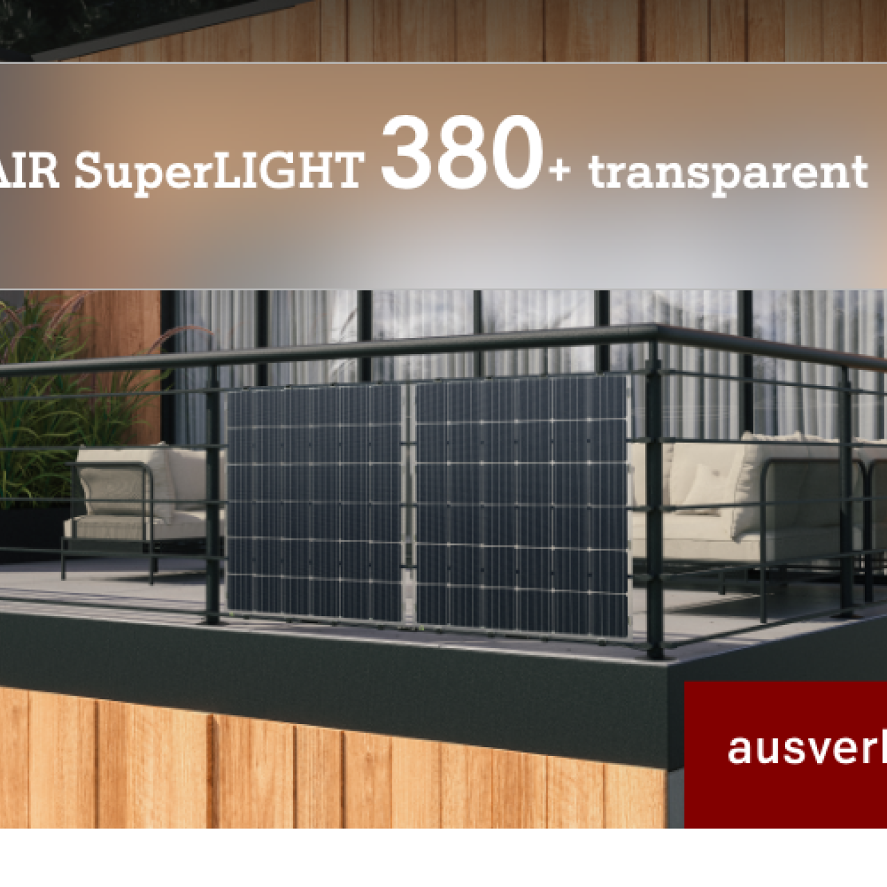 Solar Balkonkraftwerk 380
